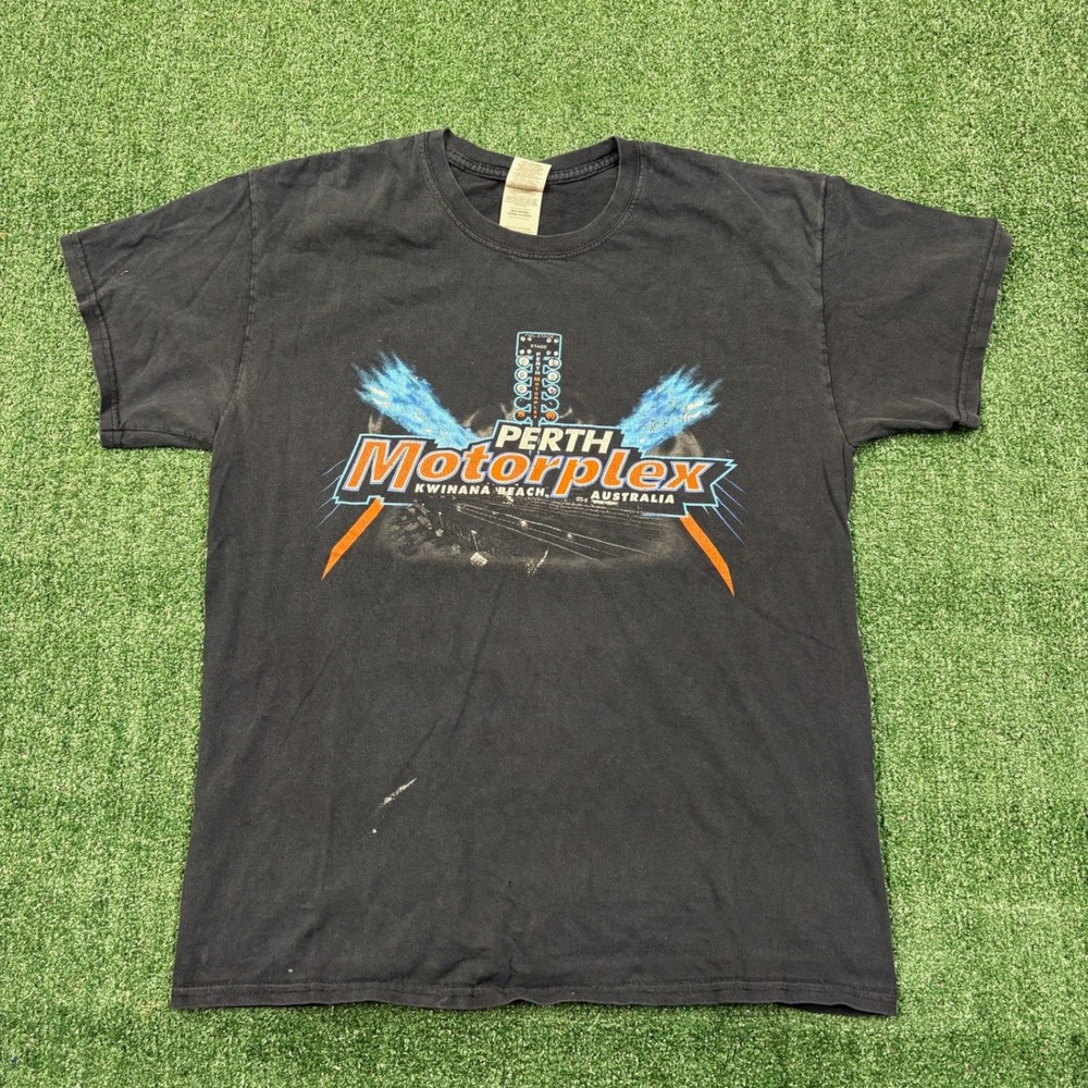 Vintage 2000's Drag Racing Perth Motorplex T-shirt